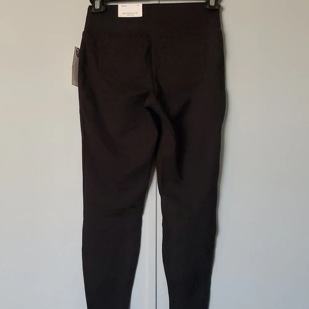 Westbound Petites Black Leggings Small NWT - Picture 4 of 12